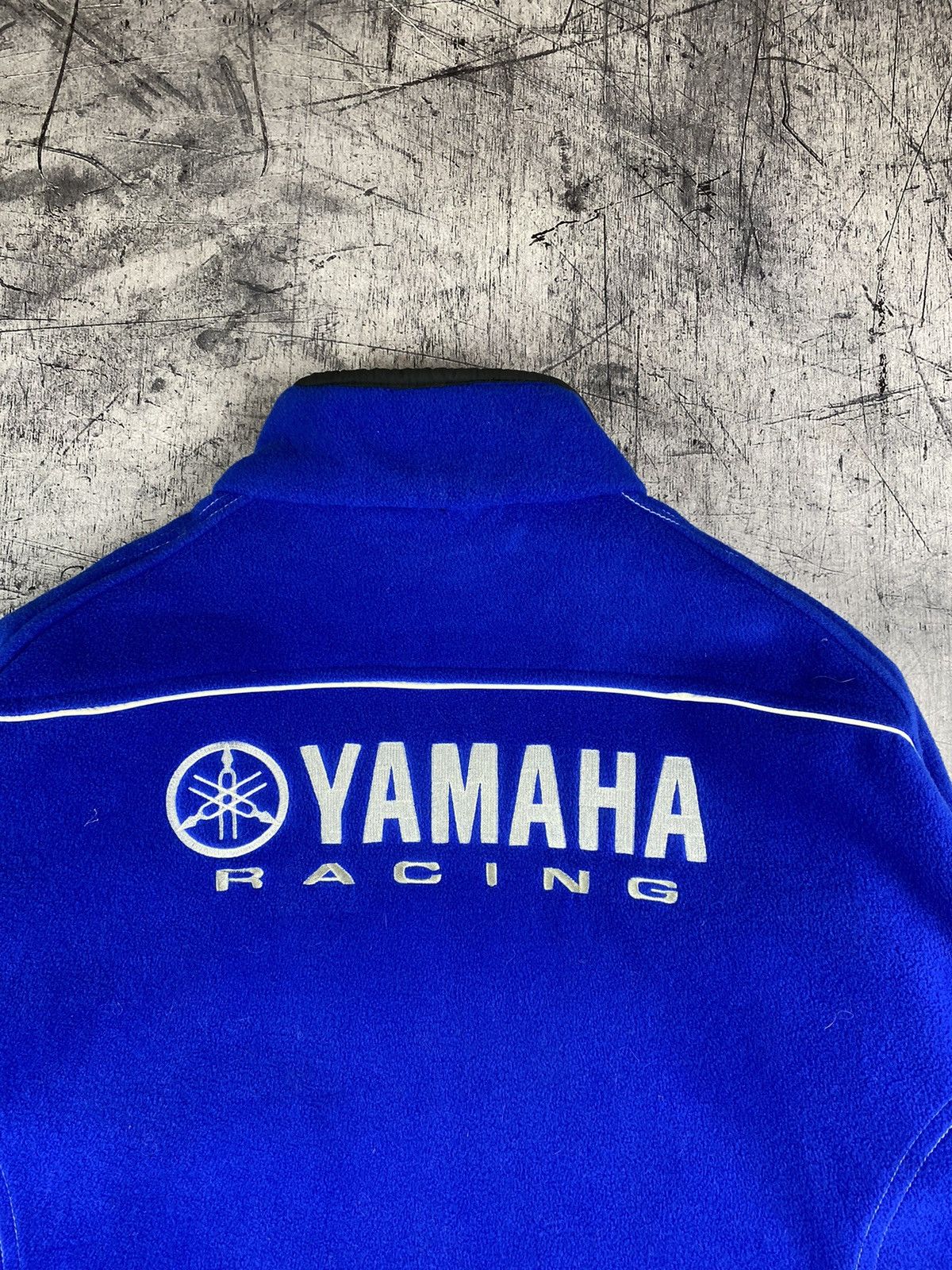 Vintage × Yamaha Vintage Yamaha Racing Fleece Zip Jacket Size US XL / EU 56 / 4 - 11 Thumbnail