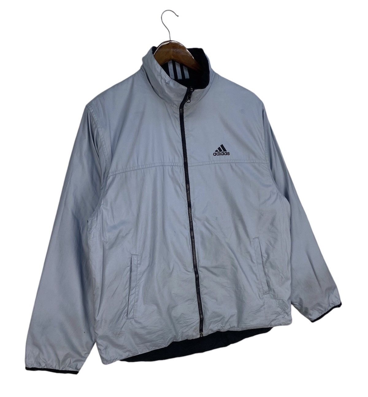 Adidas × Vintage 🔥RARE🔥ADIDAS REVERSIBLE JACKET Size US S / EU 44-46 / 1 - 2 Thumbnail