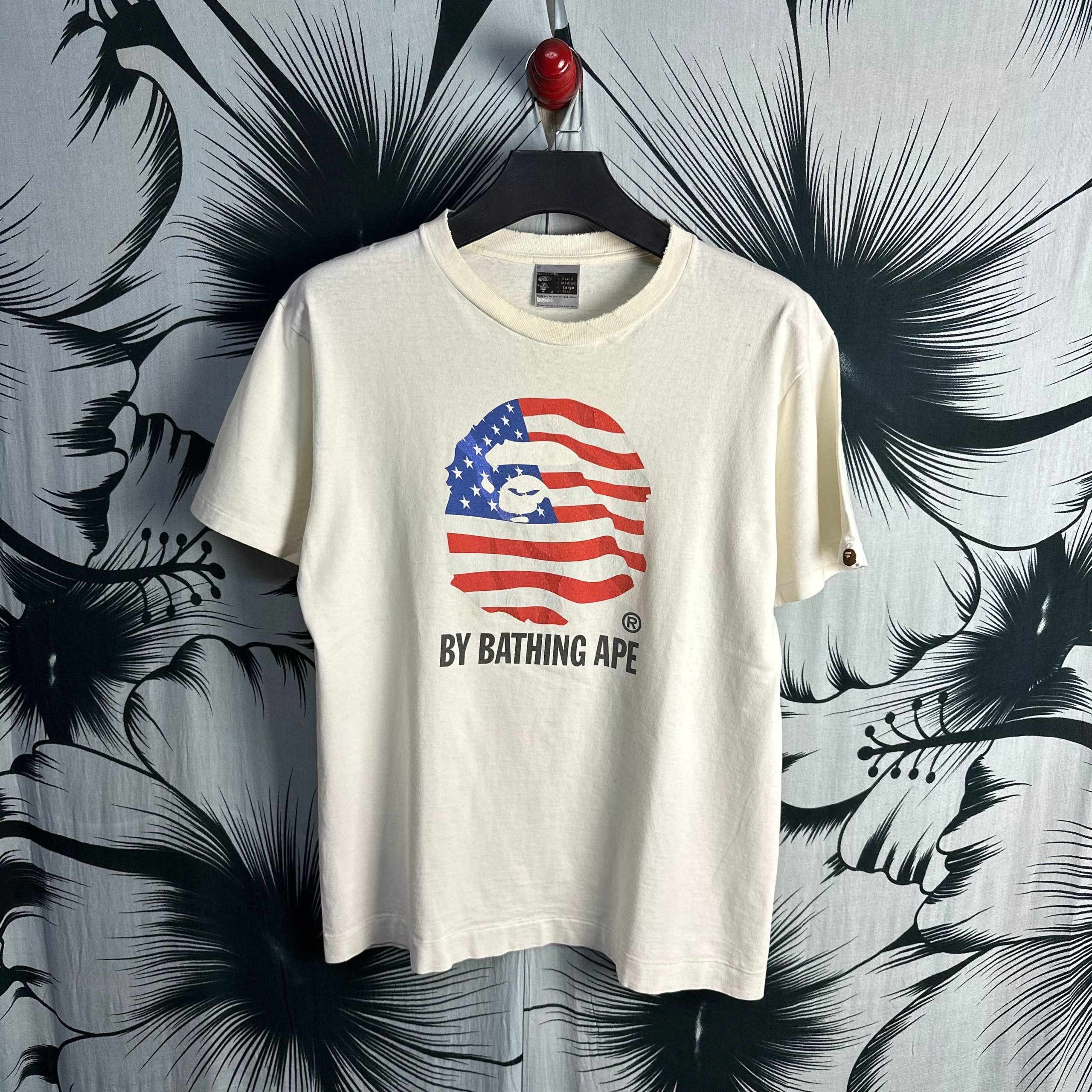 Bape Vintage 90s Bape World Wide Ape Heads Show Tee T Shirt | Grailed