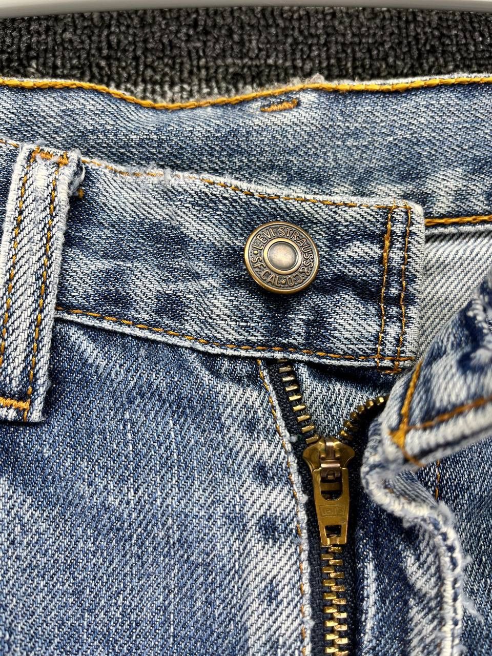 Levi's Vintage 90s Levi's Rare Trashed Punk Jeans Denim Pants Size US 30 / EU 46 - 8 Thumbnail