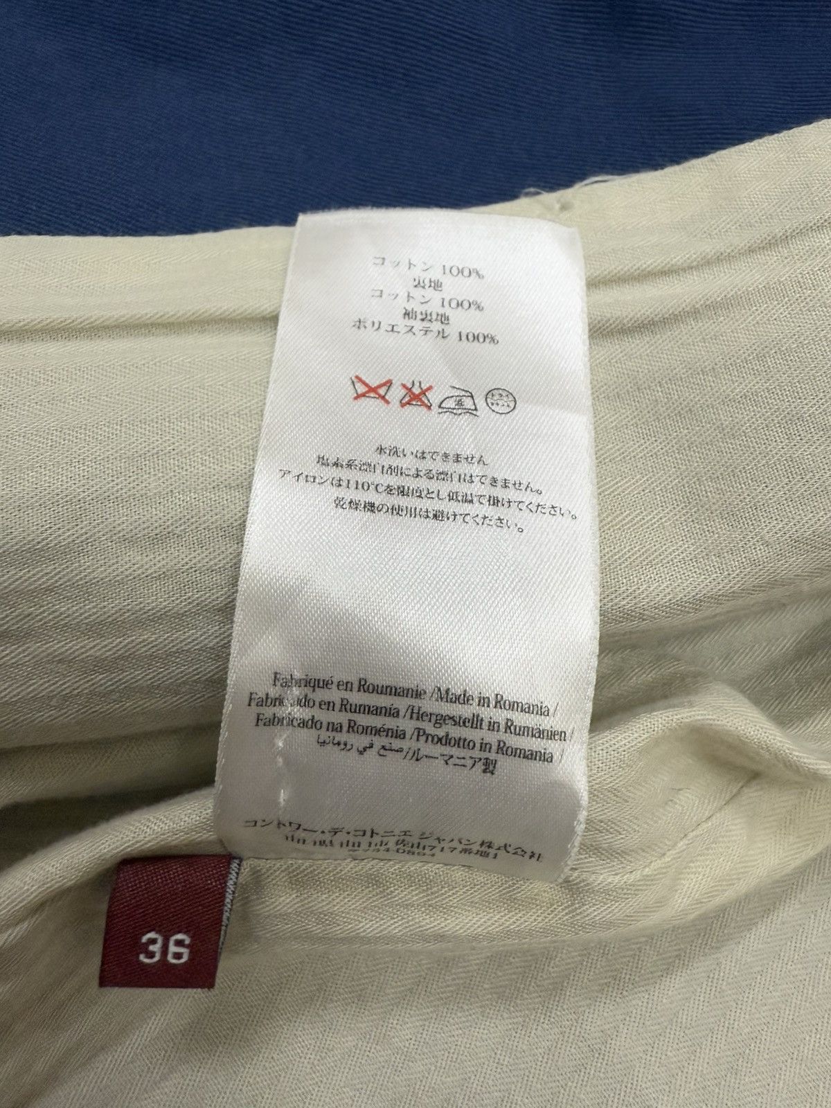 Designer × Japanese Brand Comptoir Des Cotonniers Khakis Coat Jacket Size S / US 4 / IT 40 - 12 Thumbnail