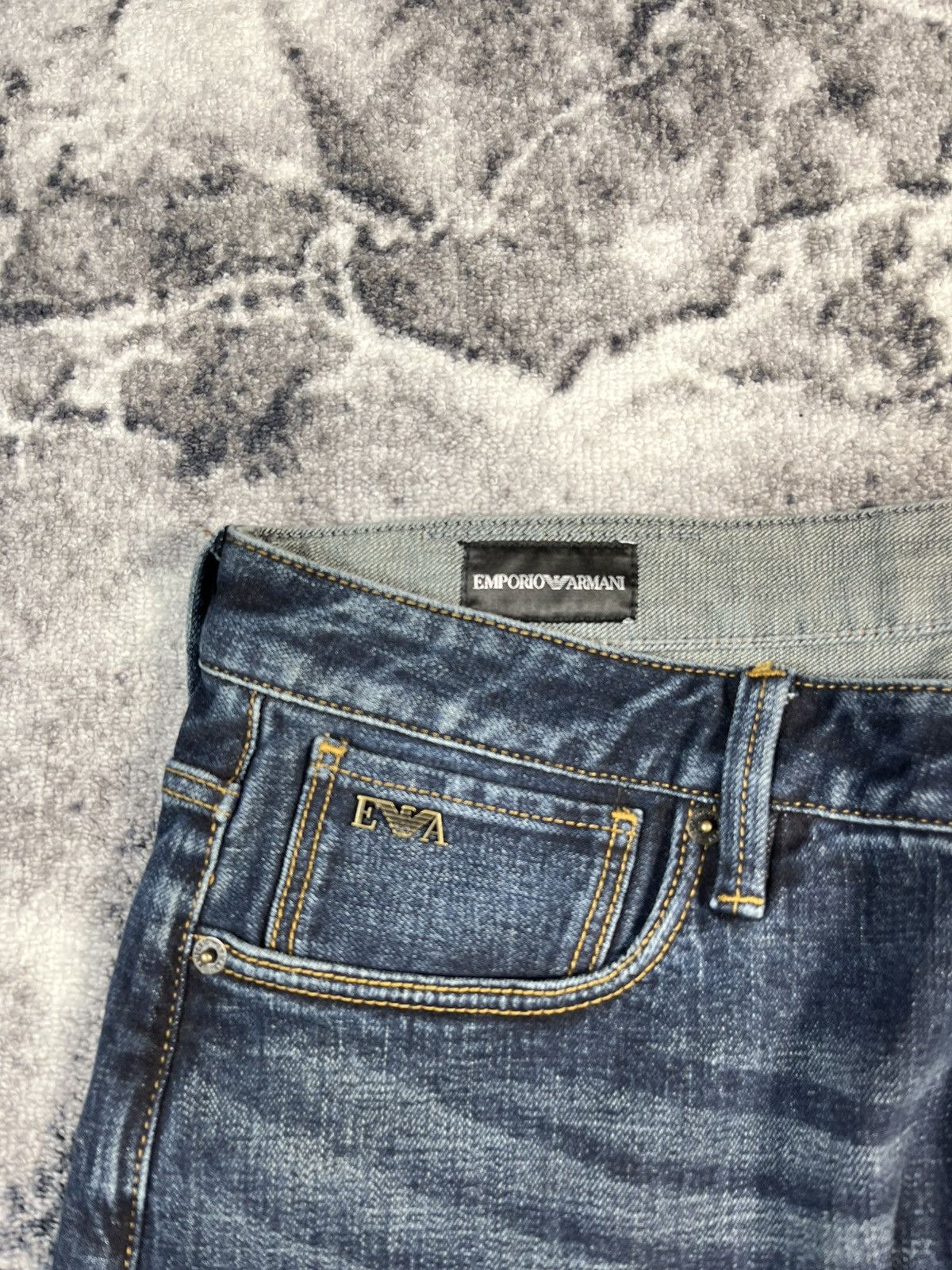Emporio Armani Armani Jeans Selvedge Denim Size US 32 / EU 48 - 7 Thumbnail