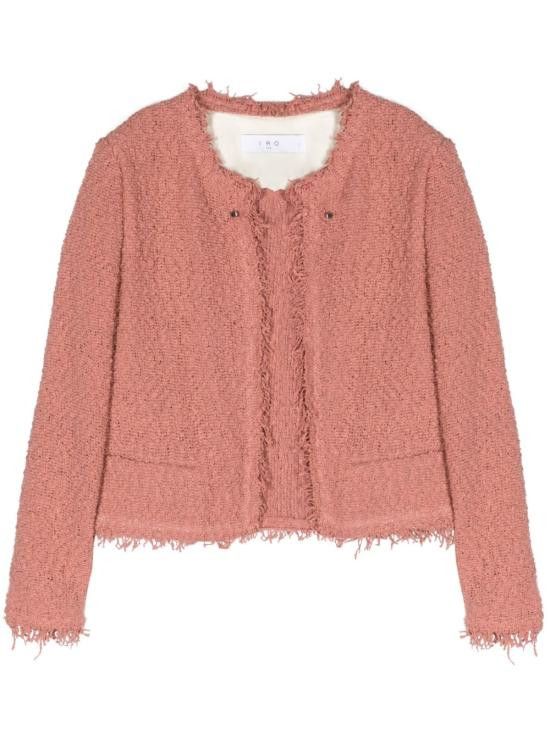Iro IRO Women Jackets SHAVANI WP07PIN03 Pink Size M / US 6-8 / IT 42-44 - 1 Thumbnail