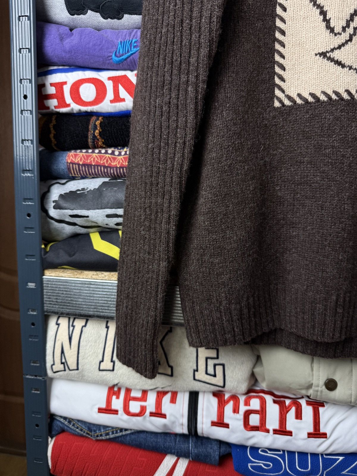 Fjallraven FJALLRAVEN Wool Red Fox Sweater Jumper Zip Hiking Big Logo Size US M / EU 48-50 / 2 - 6 Thumbnail