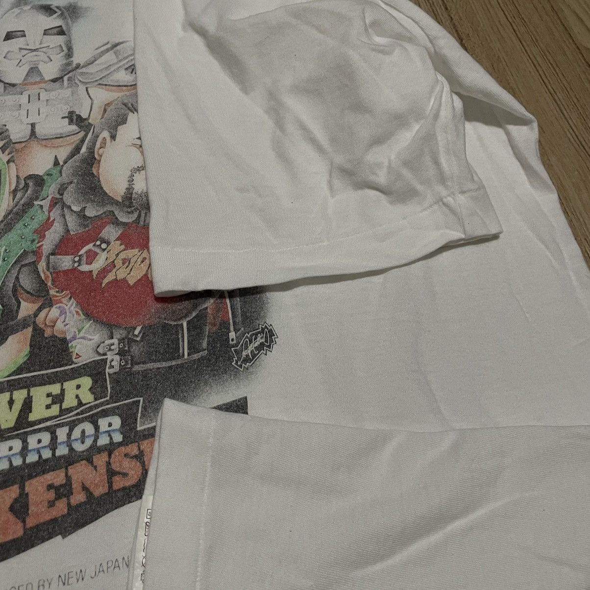 Vintage Vintage Power warrior kensuke t-shirt Size US L / EU 52-54 / 3 - 3 Thumbnail