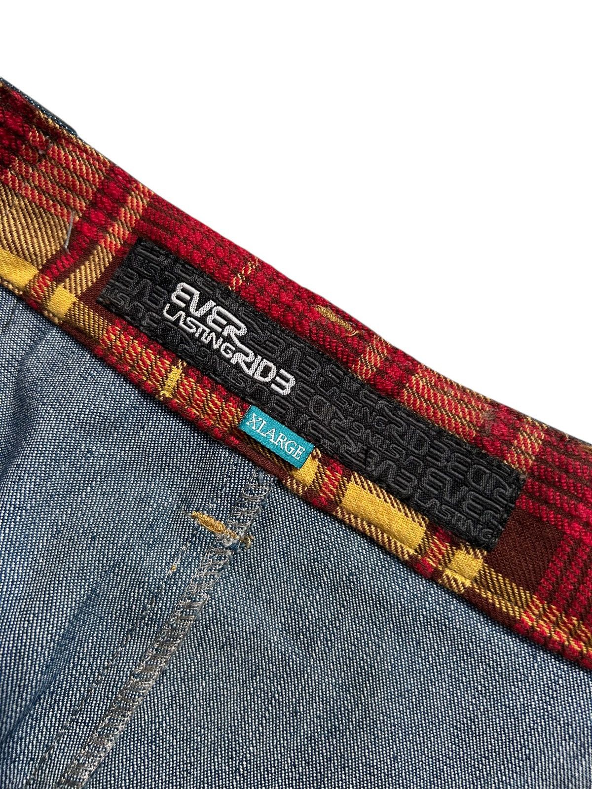 Japanese Brand × Kapital × Vintage Japanese Punk Hip Hop Style Ever LastingRide Denim Jeans Size US 34 / EU 50 - 11 Thumbnail