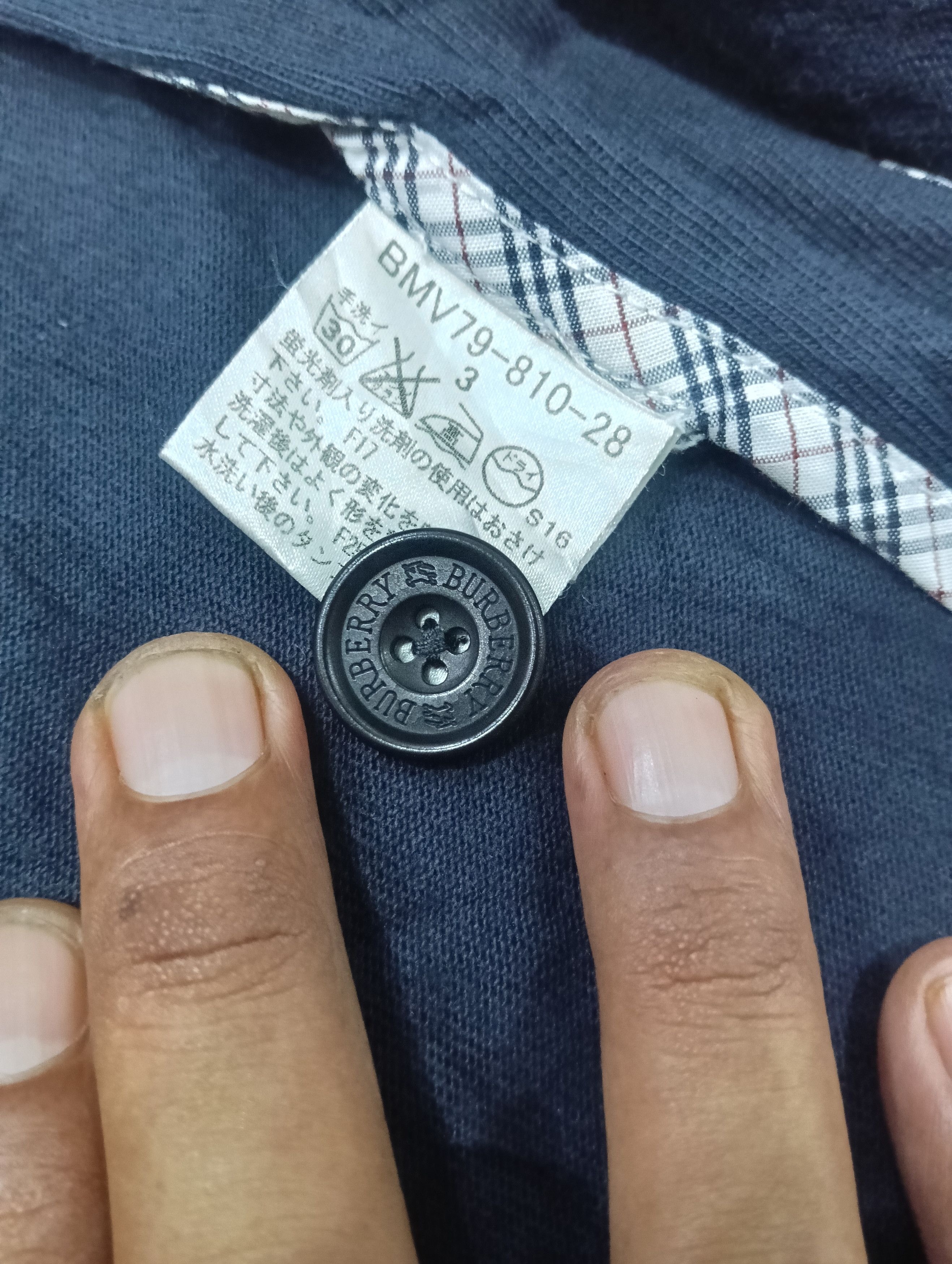 Black Label × Burberry Burberry Like Cardigan Size US L / EU 52-54 / 3 - 5 Thumbnail