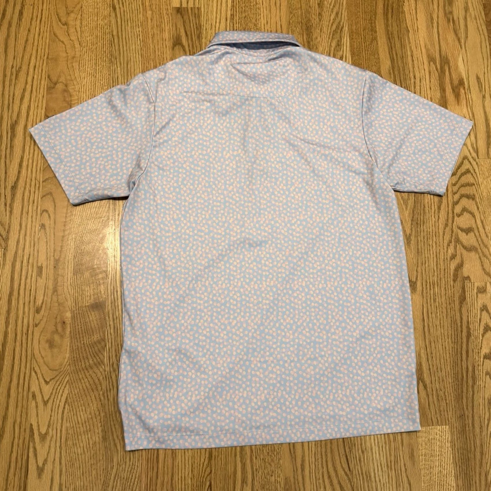 Vintage Bad Birdie Polo Shirt Mens Small Short Sleeve Stretch Golf Blue Infinity Size US S / EU 44-46 / 1 - 3 Thumbnail