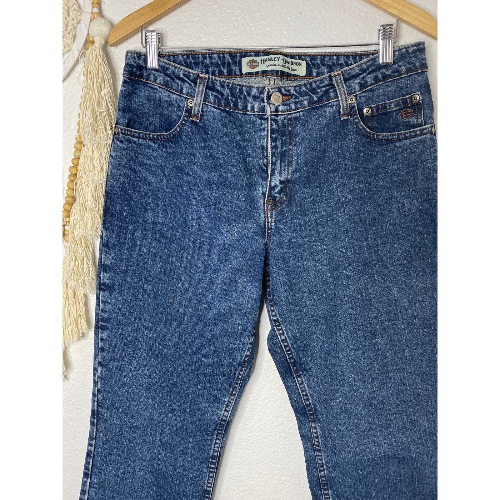 Harley Davidson Harley-Davidson women jeans Size 32" / US 10 / IT 46 - 3 Thumbnail