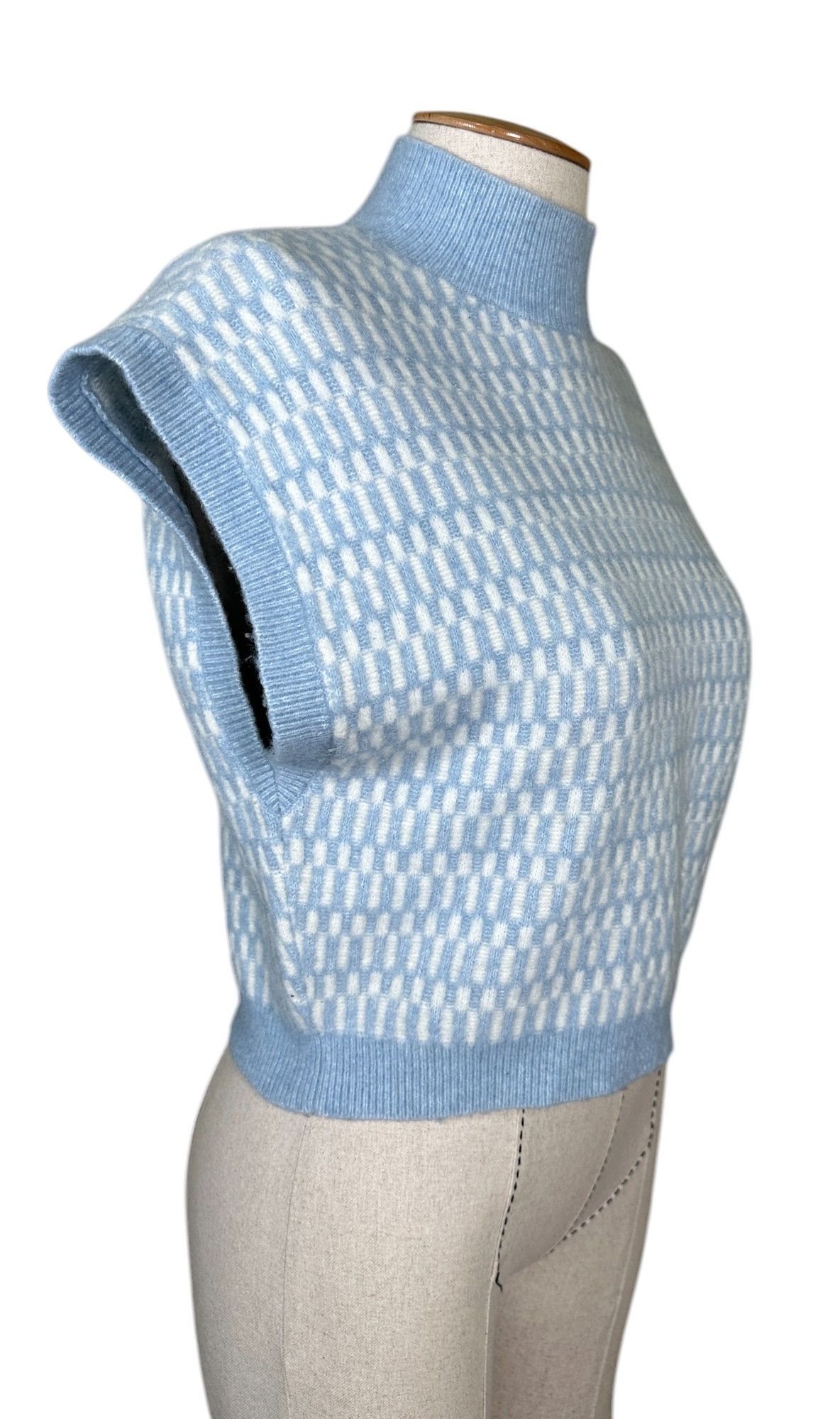 & Other Stories Alpaca wool blue vest jumper Size S / US 4 / IT 40 - 2 Thumbnail