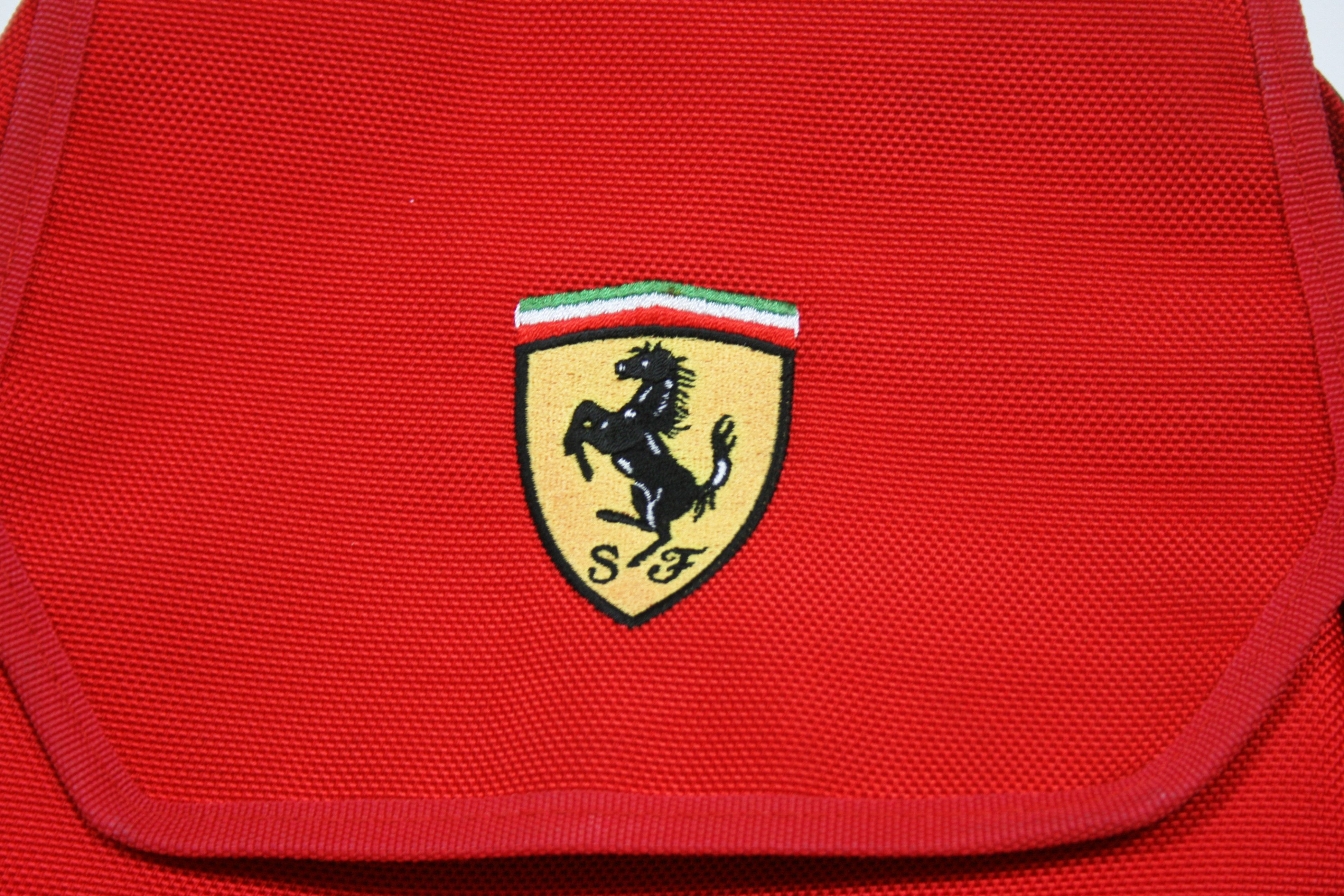 Ferrari 1995 Logo Small Y2K Backpack Vintage Size ONE SIZE - 4 Thumbnail