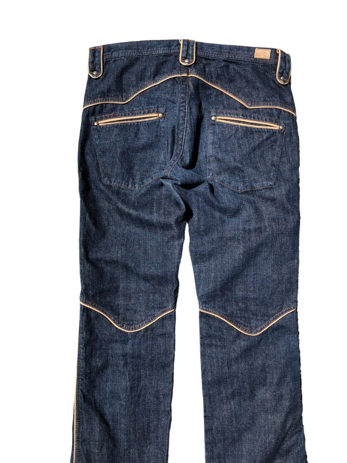 If Six Was Nine × Le Grande Bleu (L.G.B.) × Nicole Club Nicole club for men flare denim pants Size US 32 / EU 48 - 6 Thumbnail