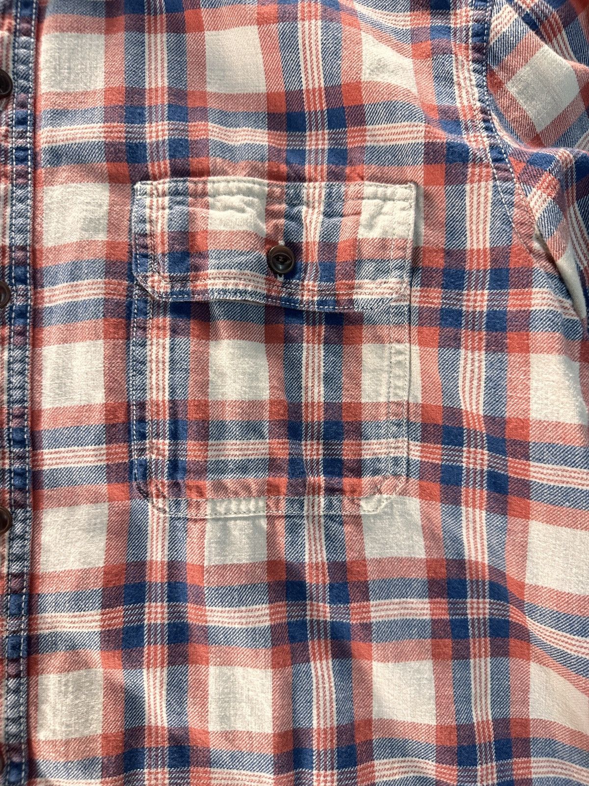Designer × Gap White, Red and Blue GAP Flannel Shirt Size US XL / EU 56 / 4 - 2 Thumbnail