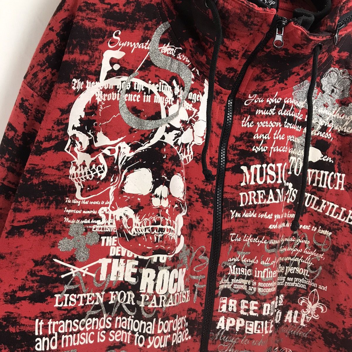 If Six Was Nine × Japanese Brand × Le Grande Bleu (L.G.B.) Japanese Timestep sparkling skull cross ifsix goabono style Size US XL / EU 56 / 4 - 3 Thumbnail
