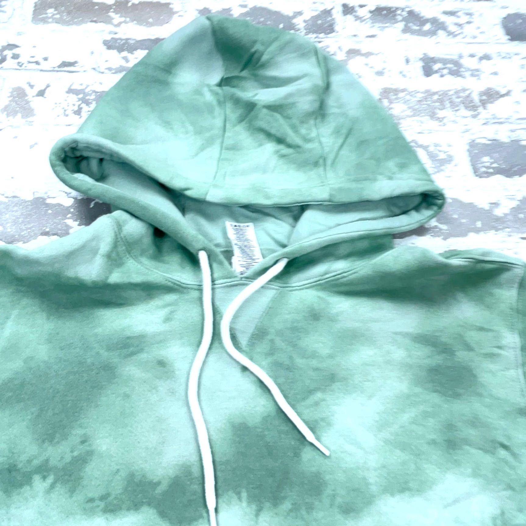 Reebok Reebok Hoodie Men's Medium Green Tie Dye Logo Graphic Print Pullover Sweater Sweatshirt Classic Gym Casual Vintage: No N/A Size US M / EU 48-50 / 2 - 4 Thumbnail