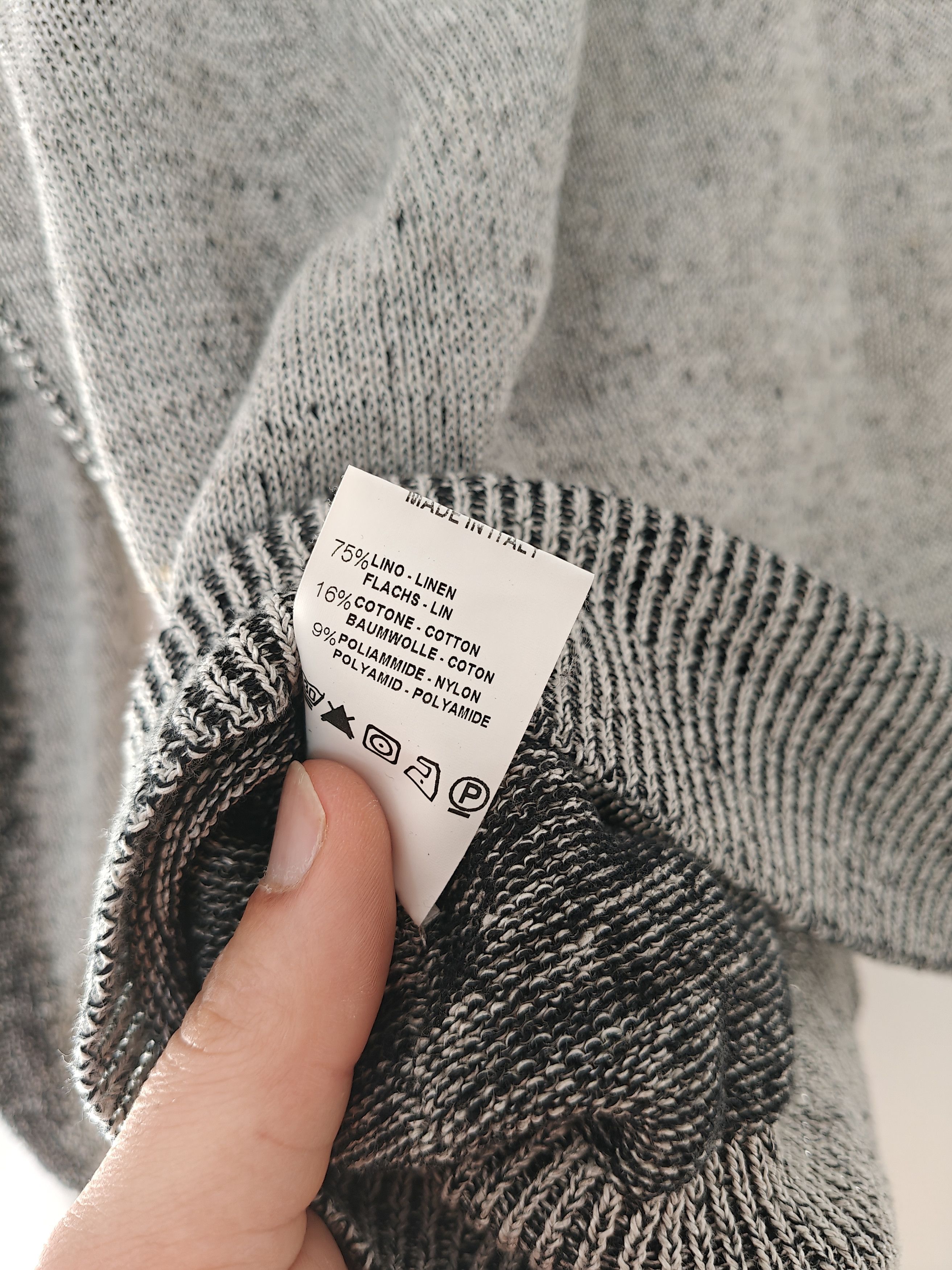 Transit Uomo Transit linen sweater Size US S / EU 44-46 / 1 - 7 Thumbnail