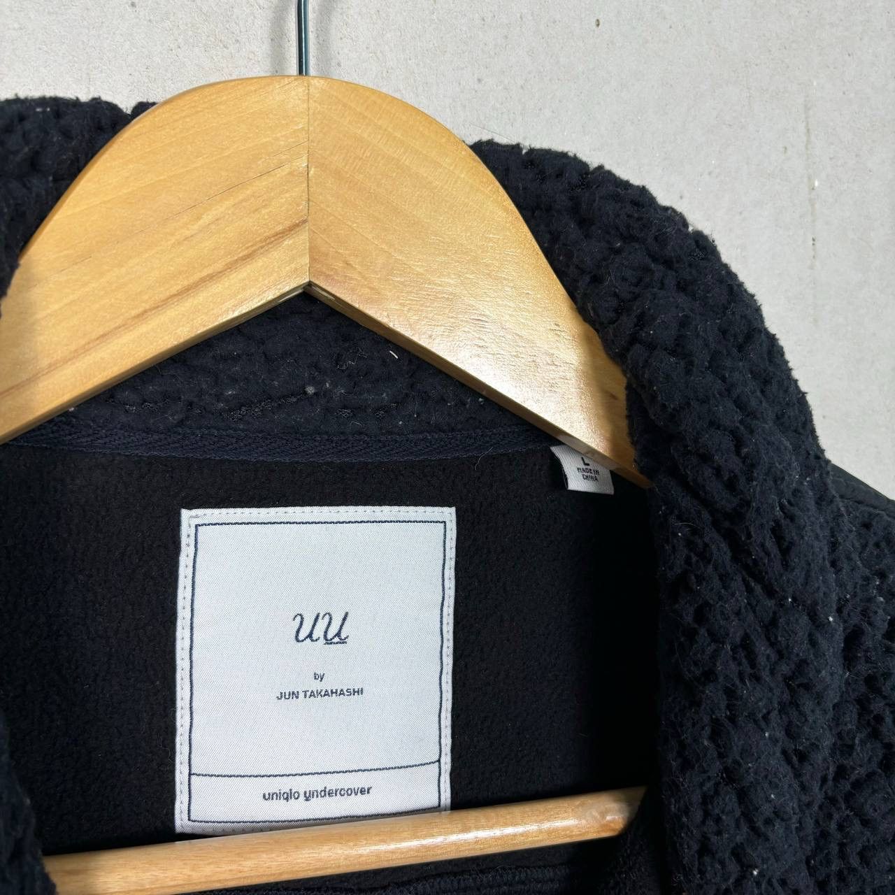 Undercover × Uniqlo Undercover by Jun Takshi x Uniqlo Boa Fleece Black Jacket Size US L / EU 52-54 / 3 - 6 Thumbnail