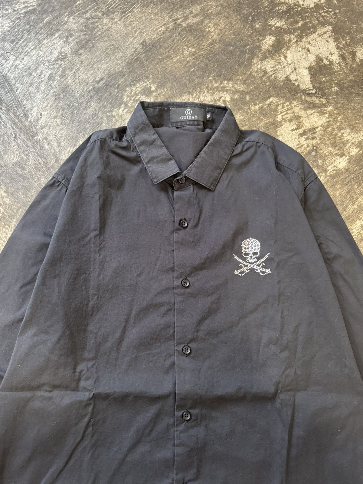Japanese Brand PIRATE SKULL & CROSSBONES LIKE JAPANESE STYLE LONGSHIRT Size US L / EU 52-54 / 3 - 5 Thumbnail