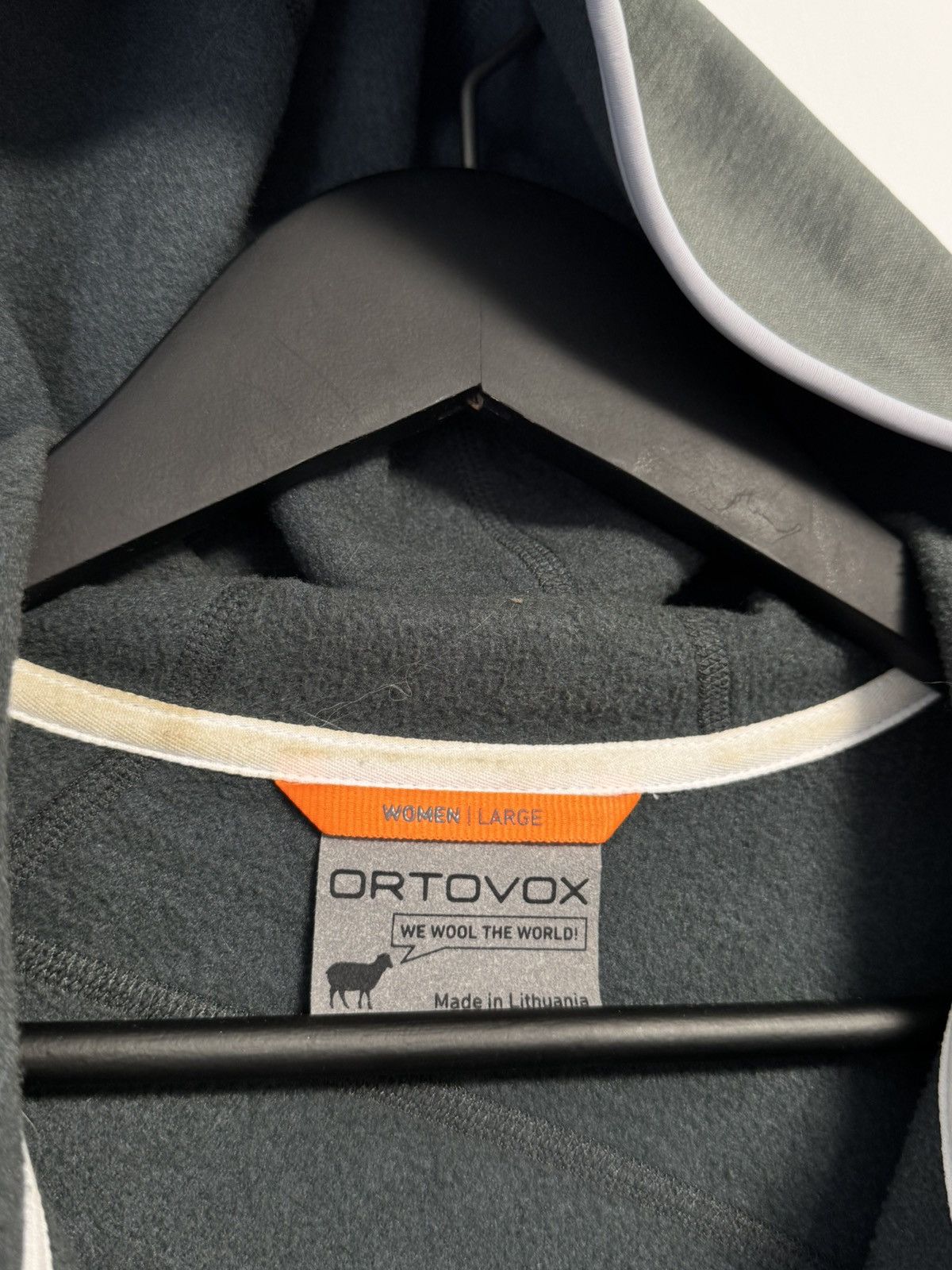 ORTOVOX ORTOVOX hoodie jacket merino wool fleece inside full zip Size L / US 10 / IT 46 - 10 Thumbnail