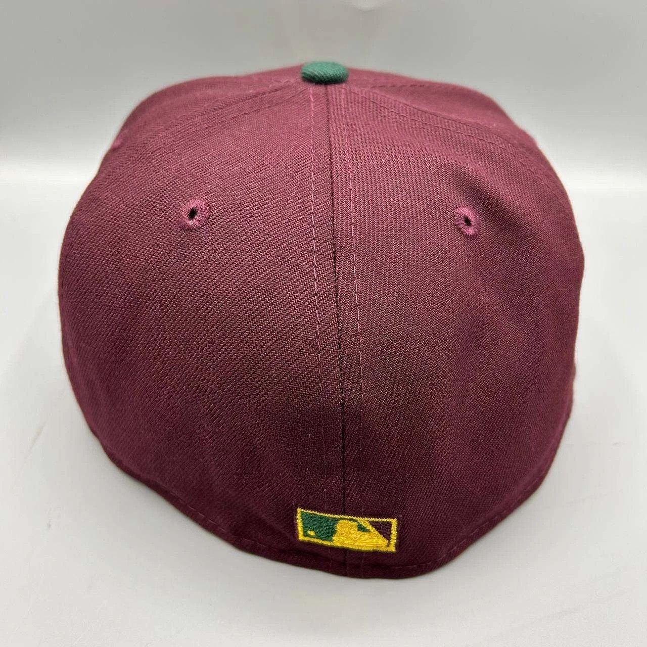 New Era Milwaukee Brewers Hat Men 7 1/4 Red Green MLB Fitted Cap New Size ONE SIZE - 8 Thumbnail