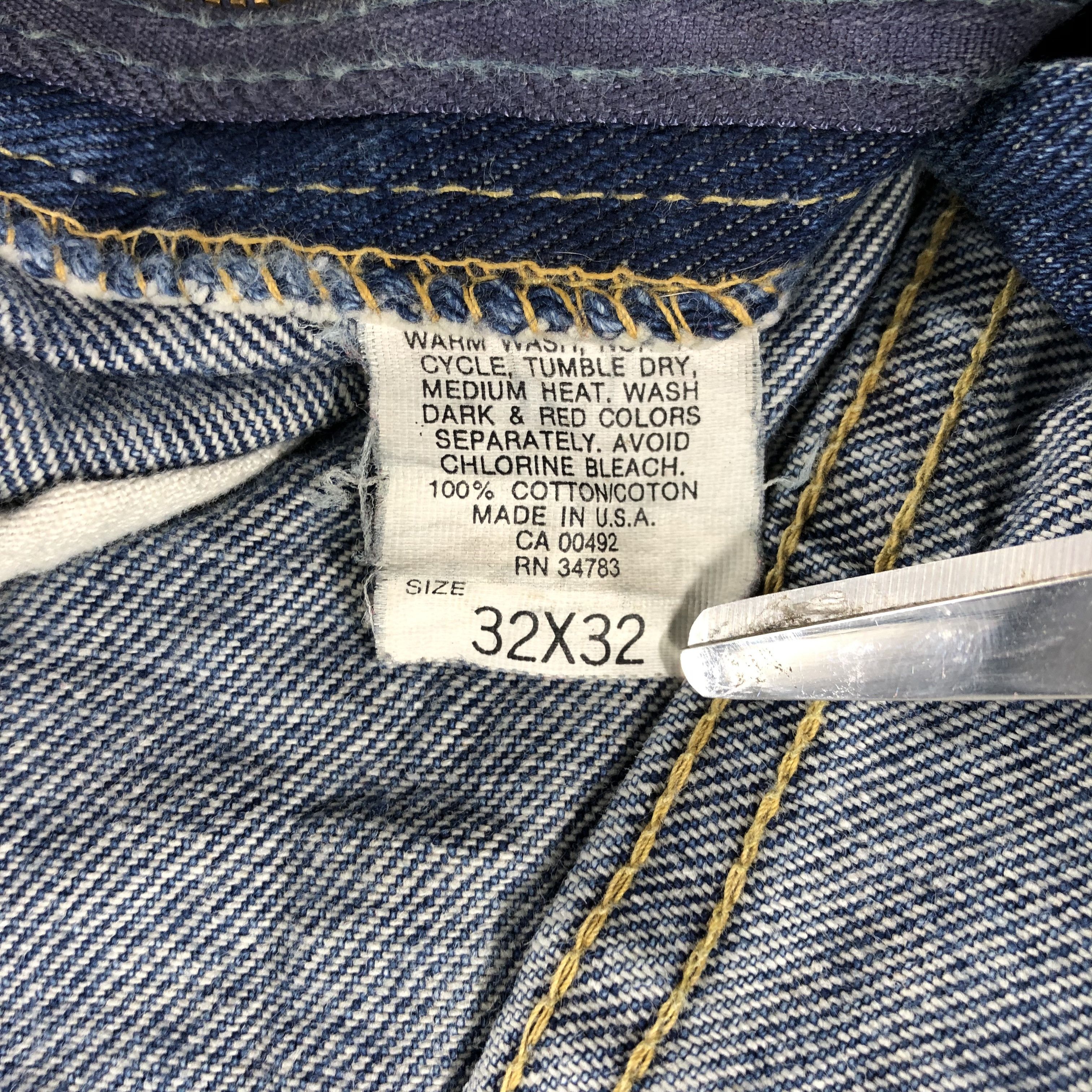 Lee Vintage Blue Wash Lee Jeans-J2678 Size US 31 - 11 Thumbnail