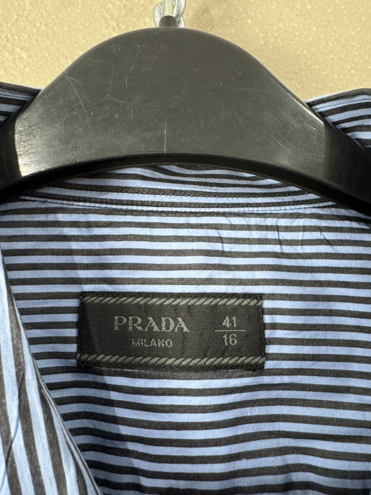 Prada Prada striped longsleeve shirt button up pink Size US L / EU 52-54 / 3 - 3 Thumbnail