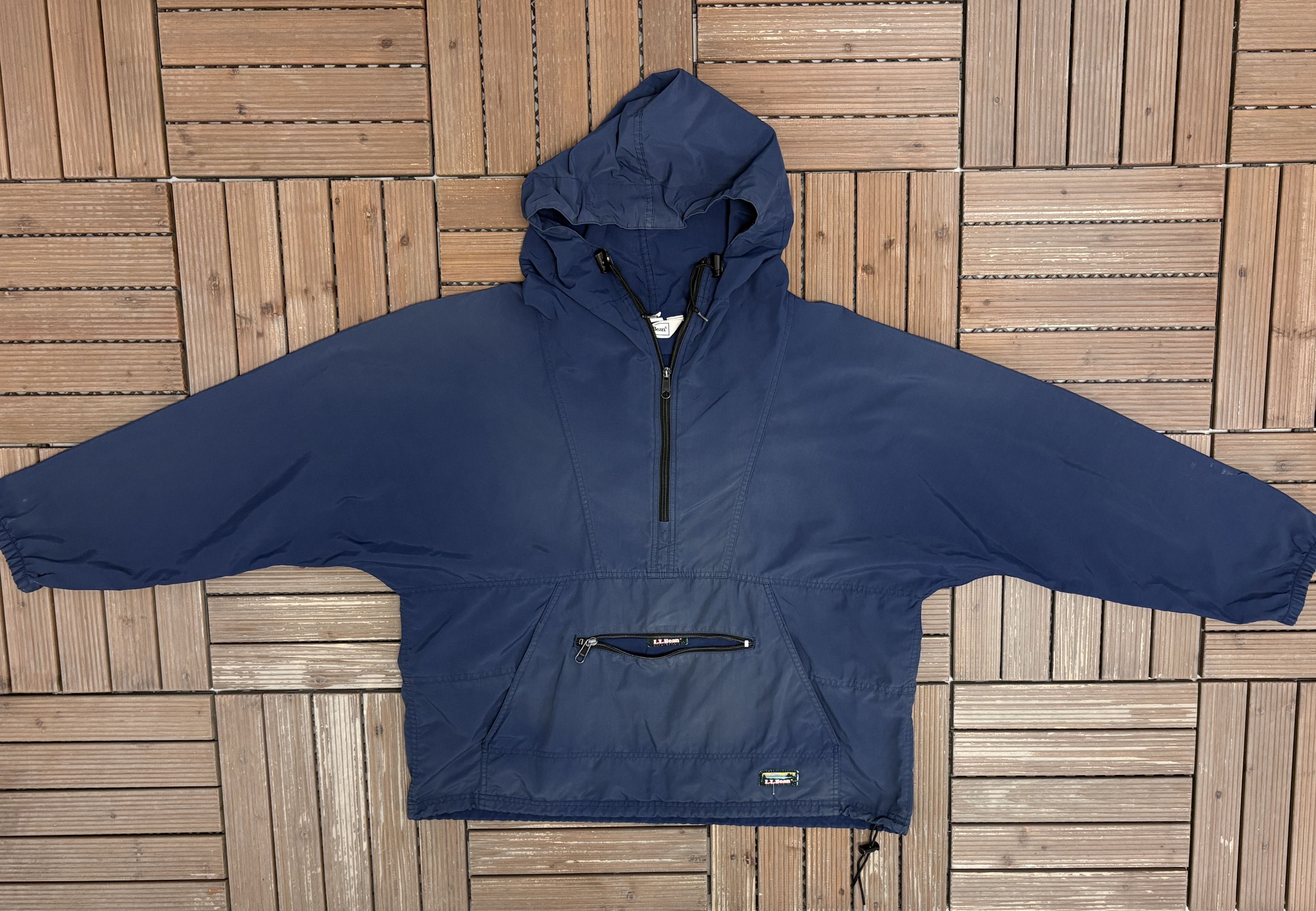 L.L. Bean L.L. Bean Vintage Blue Windbreaker Jacket Size US XL / EU 56 / 4 - 5 Thumbnail