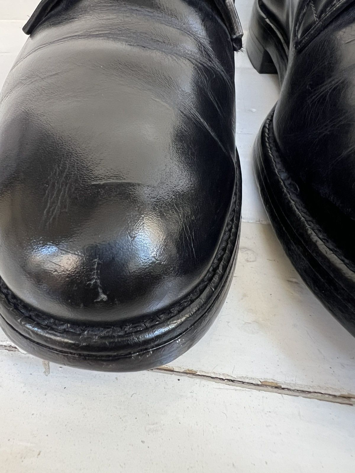 Brooks Brothers Brooks Brothers Oxfords Black Leather Derby Shoes Size US 7.5 / EU 40-41 - 7 Thumbnail