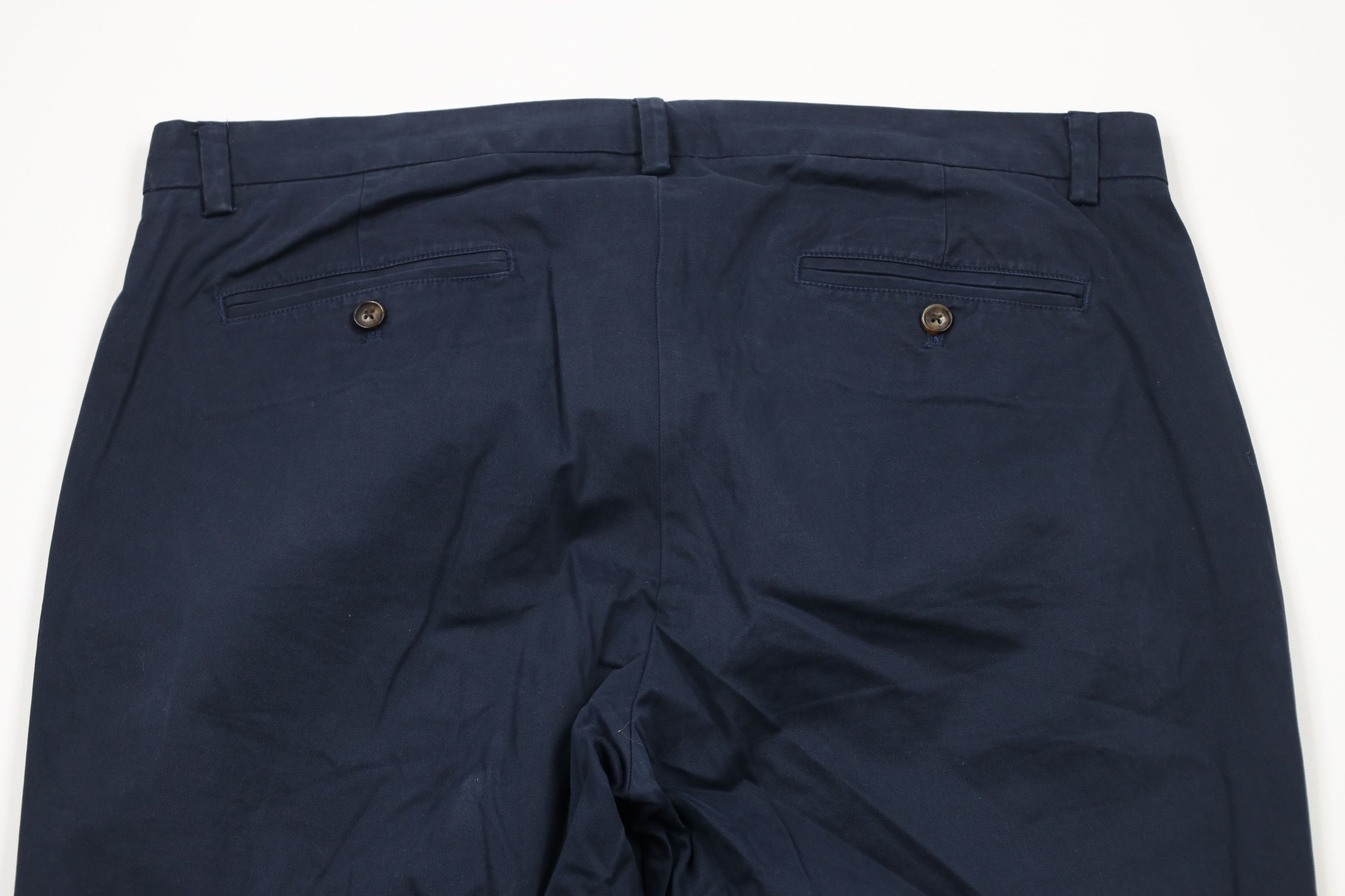 Vineyard Vines × Vintage Vineyard Vines Flat Front Breaker Chino Pants Navy Blue Size US 38 / EU 54 - 10 Thumbnail