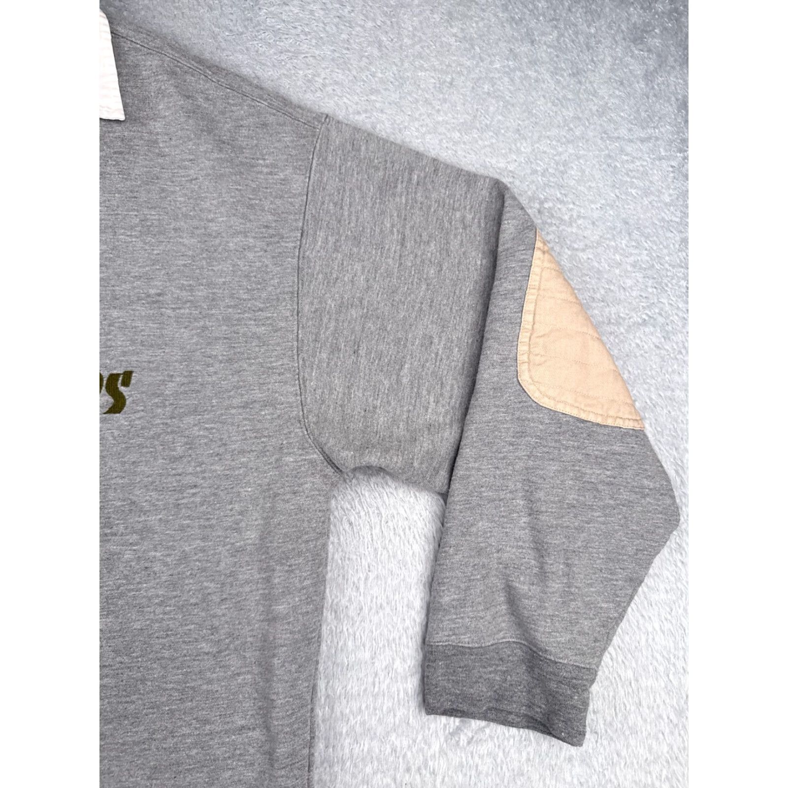 Vintage Big Game Sportswear Polo Shirt Men 2XL Gray Long Sleeve Cotton Rugby Size US XXL / EU 58 / 5 - 2 Thumbnail