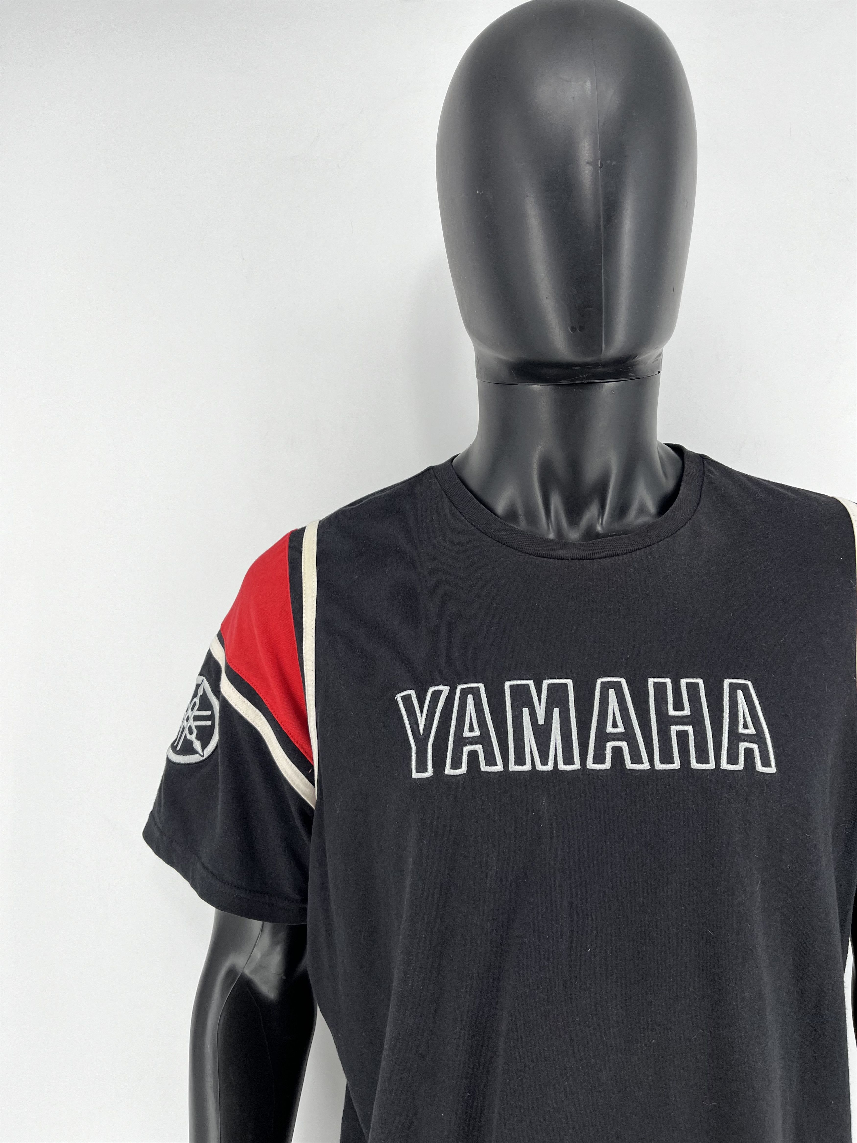 Vintage × Yamaha Vintage Streetwear Y2k Hype Yamaha Tshirt Tech Racing Size US XXL / EU 58 / 5 - 6 Thumbnail