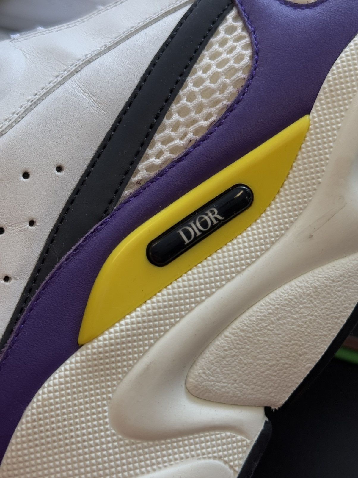 Dior Dior B22 White Purple Size 42EU/9US Discontinued Size US 9 / EU 42 - 14 Thumbnail