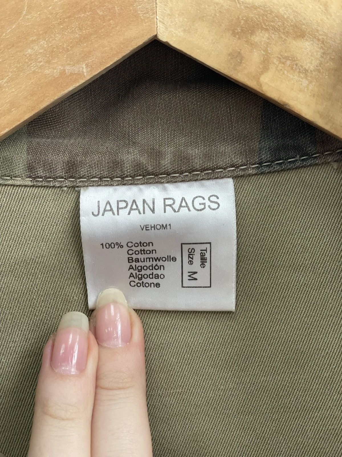 Diesel × Japanese Brand × Junya Watanabe Vintage distressed camo Japan Rags schott style jacket Size US M / EU 48-50 / 2 - 12 Thumbnail