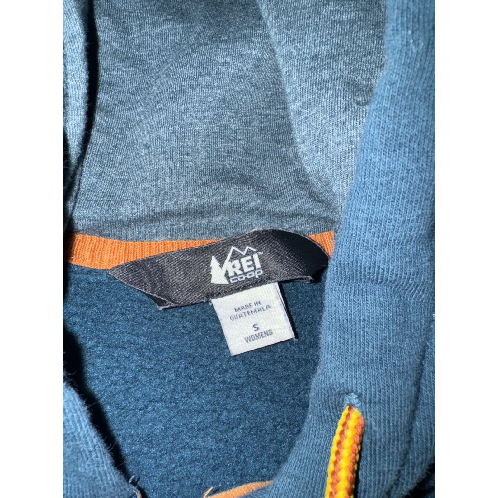 Vintage REI Women Hoodie Full Zip Hooded Pockets Blue Teal Small Size S Activewear Shirt/ Hoodie Size S / US 4 / IT 40 - 3 Thumbnail
