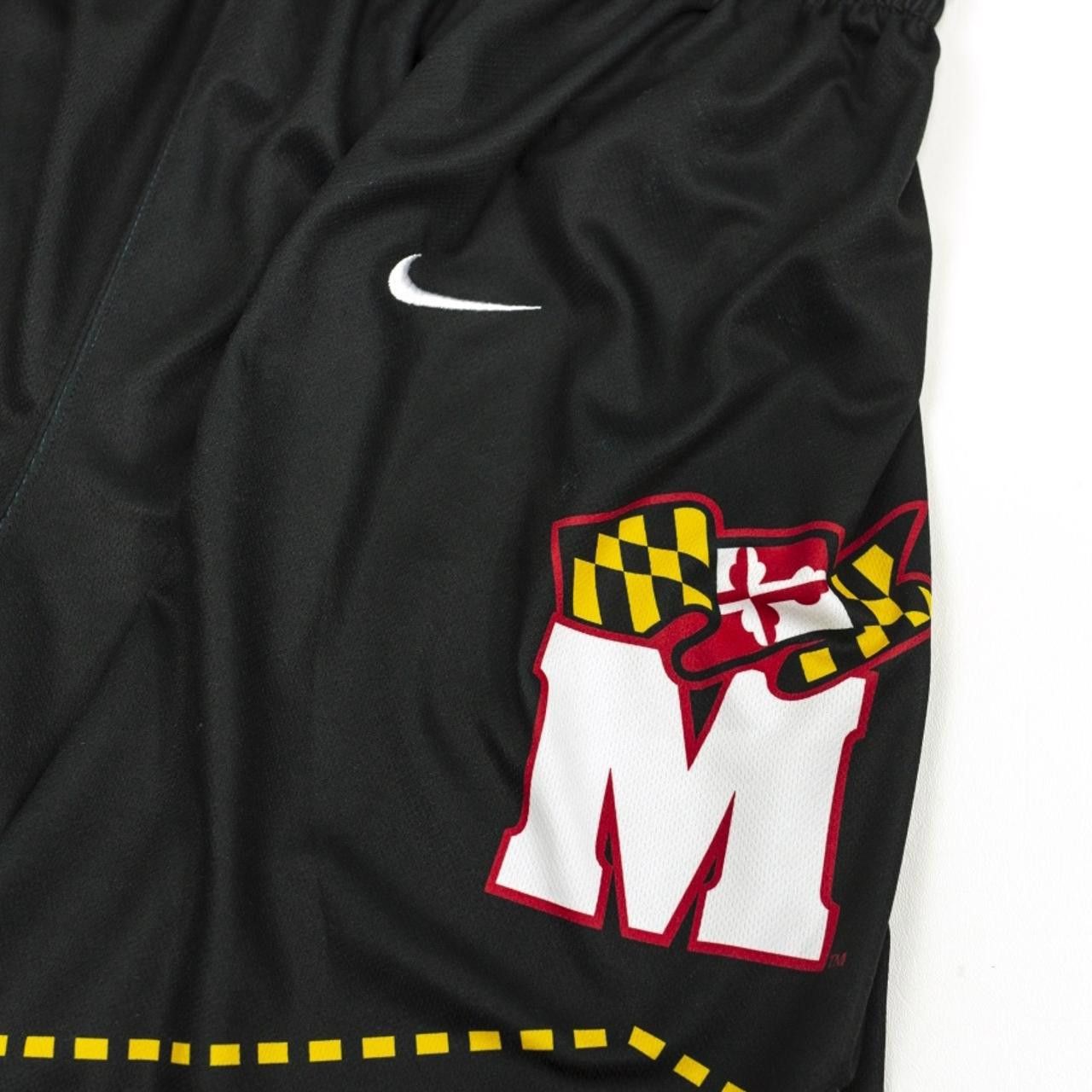 Nike 2000s Vintage Nike University of Maryland Basketball Shorts Size US 40 / EU 56 - 2 Thumbnail