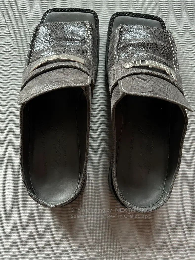 Martine Rose Martine Rose Silver grey Mueller slippers Size US 9 / EU 42 - 4 Thumbnail