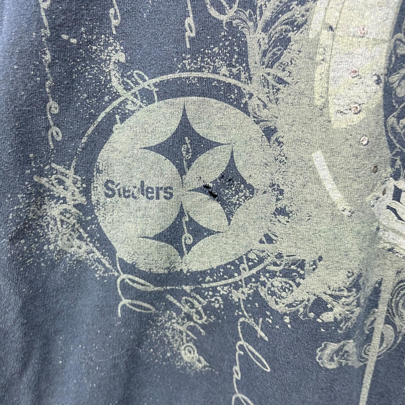 Other Vintage Pittsburgh Steelers Y2K Long Sleeve Shirt Large Size ONE SIZE - 6 Thumbnail