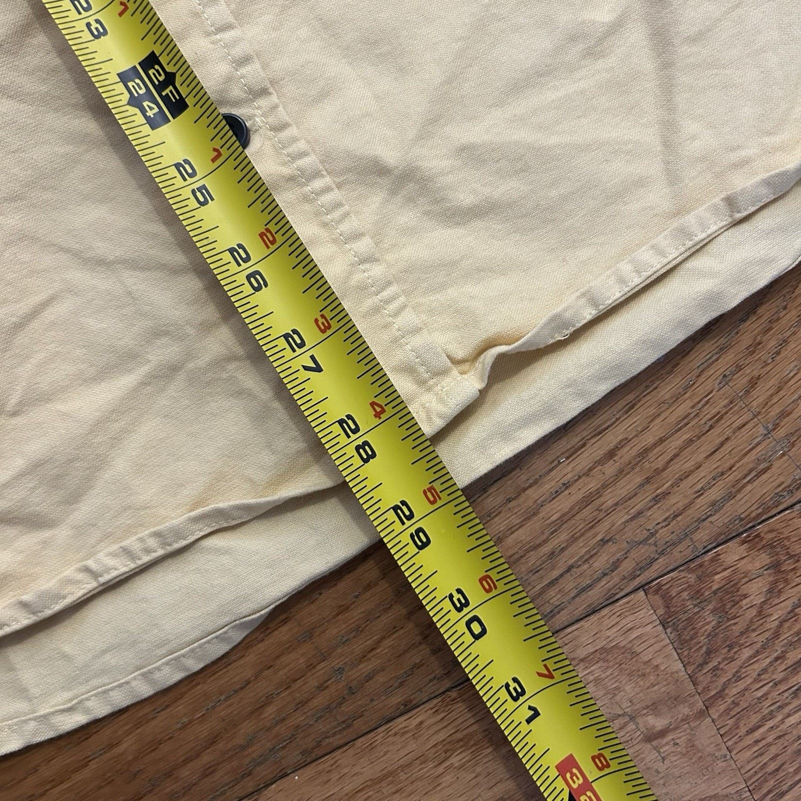 Taylor Stitch Yellow Oxford Organic Cotton Button Up Shirt 40 Medium Size US M / EU 48-50 / 2 - 6 Thumbnail
