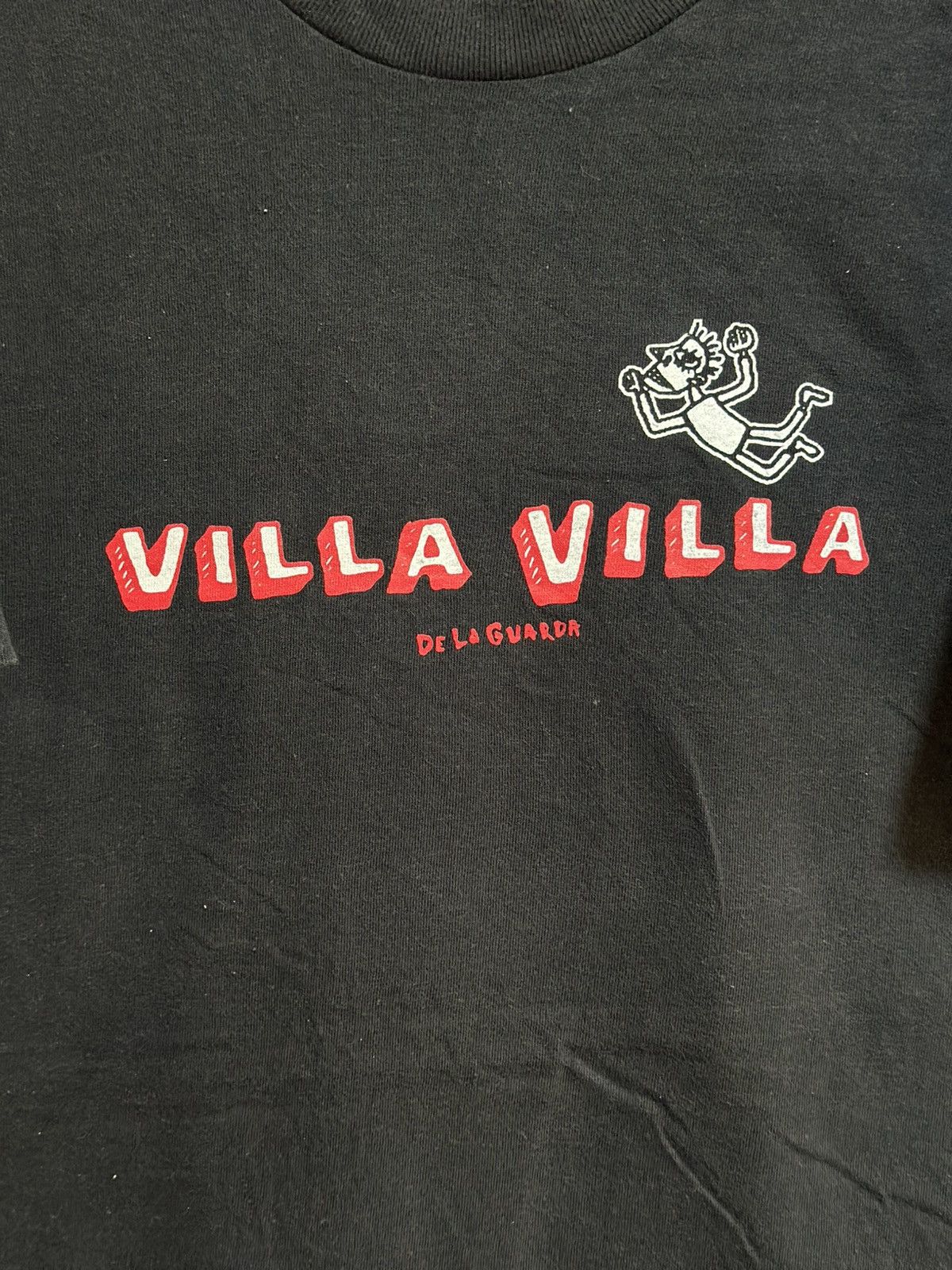 Band Tees × Vintage Vintage De La Guarda Villa Villa Faded Tee Size US L / EU 52-54 / 3 - 3 Thumbnail