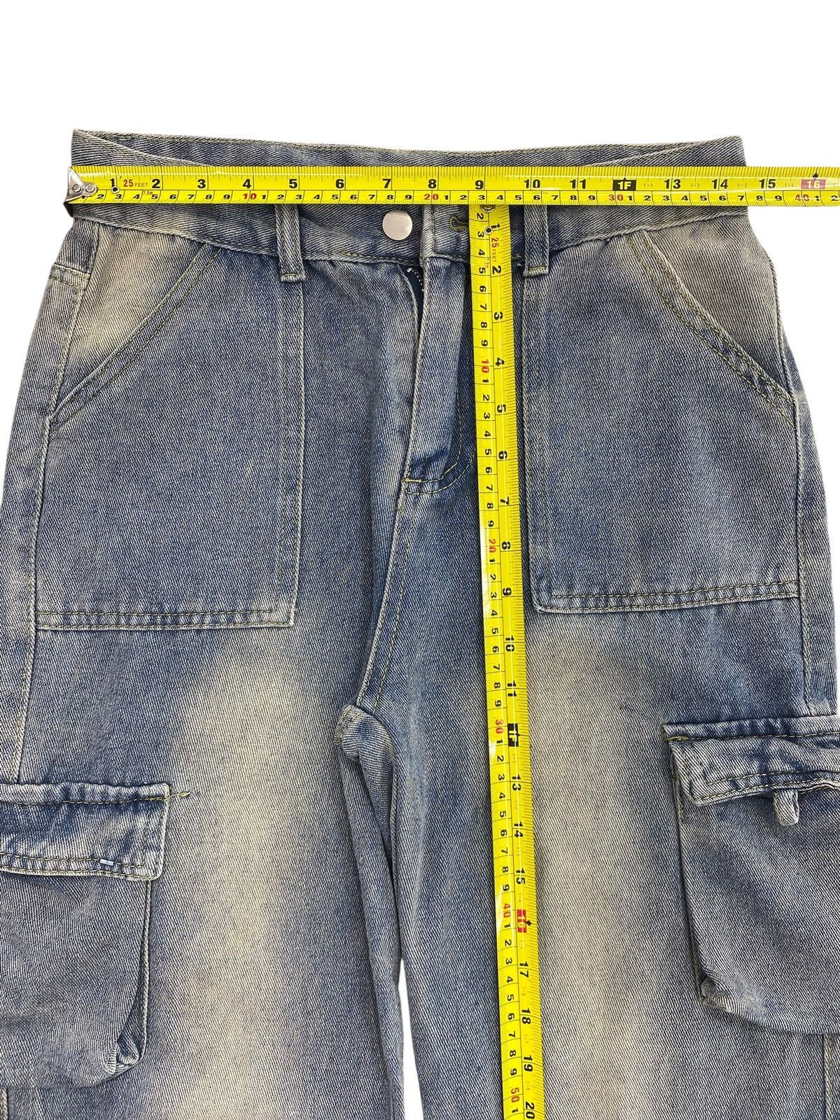 Japanese Brand Japanese Brand Faded Wash Avantgarde Style Jeans Size US 29 - 8 Thumbnail