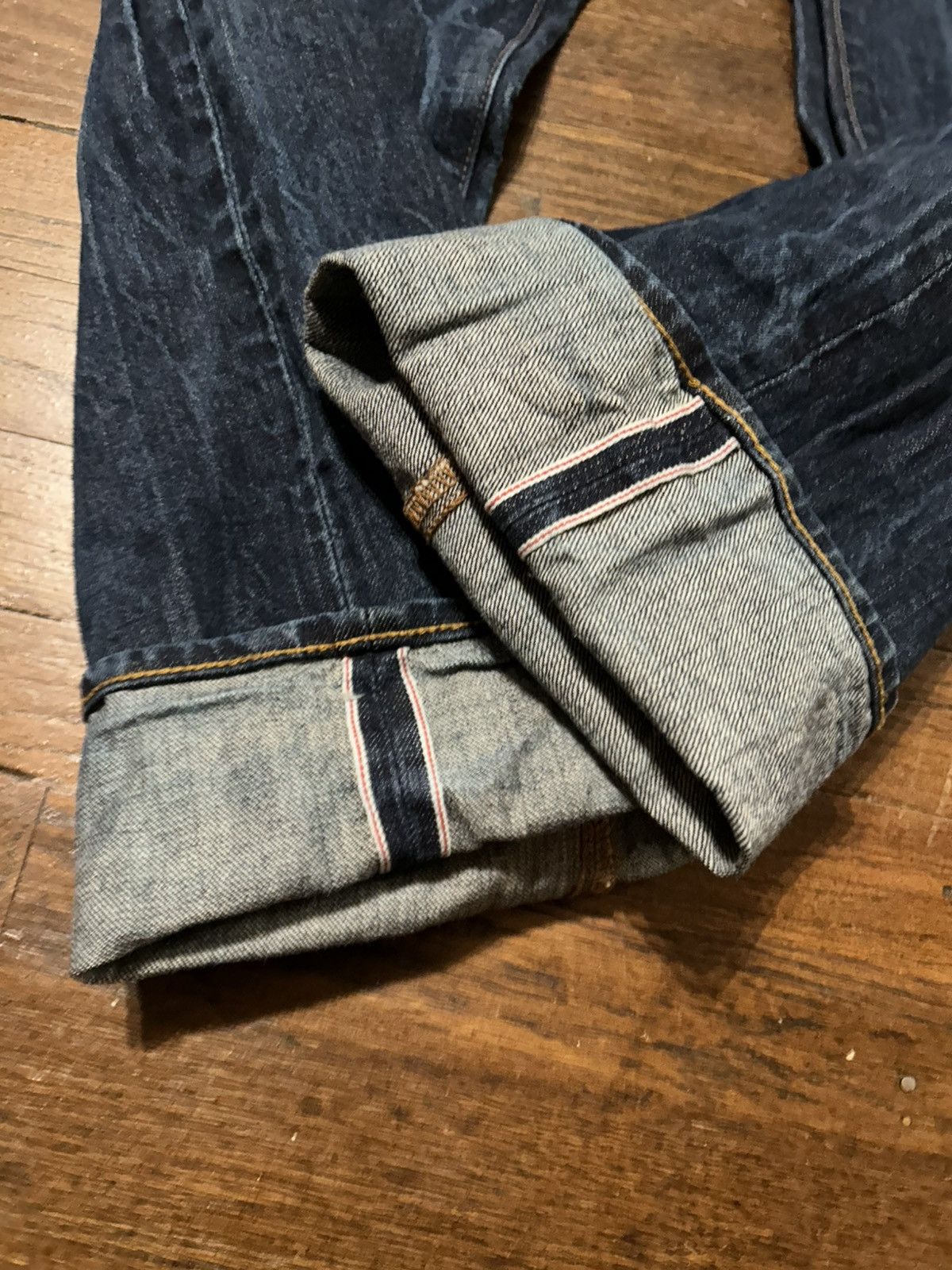 Gap Gap Straight Leg Selvedge Denim Jeans Size US 30 / EU 46 - 2 Thumbnail
