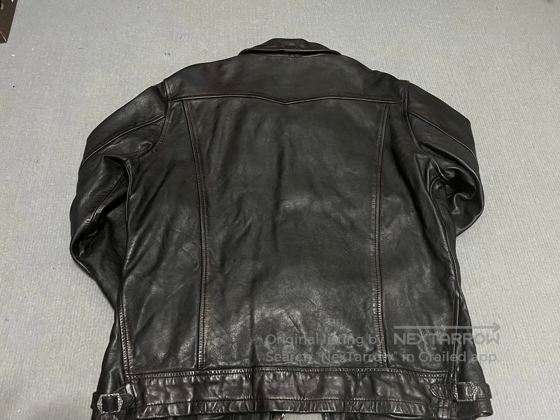 RRL Ralph Lauren Men's Leather Jacket XL Size. Size US XL / EU 56 / 4 - 9 Thumbnail