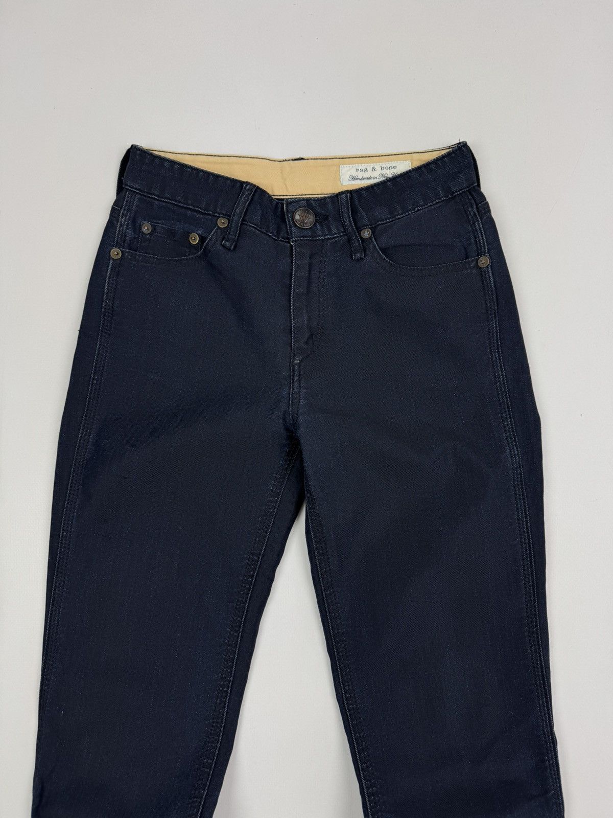 Rag & Bone Rag & Bone Handmade New York Navy Slim Women’s Pants Size 24" / US 00 / IT 34 - 5 Thumbnail