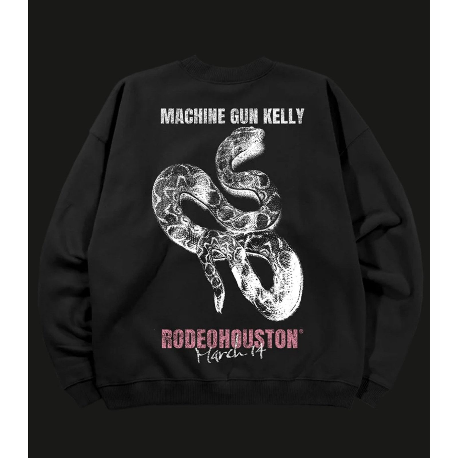 Band Tees Official Machine Gun Kelly Outlaw Rodeo Houston Crewneck Size US L / EU 52-54 / 3 - 2 Thumbnail