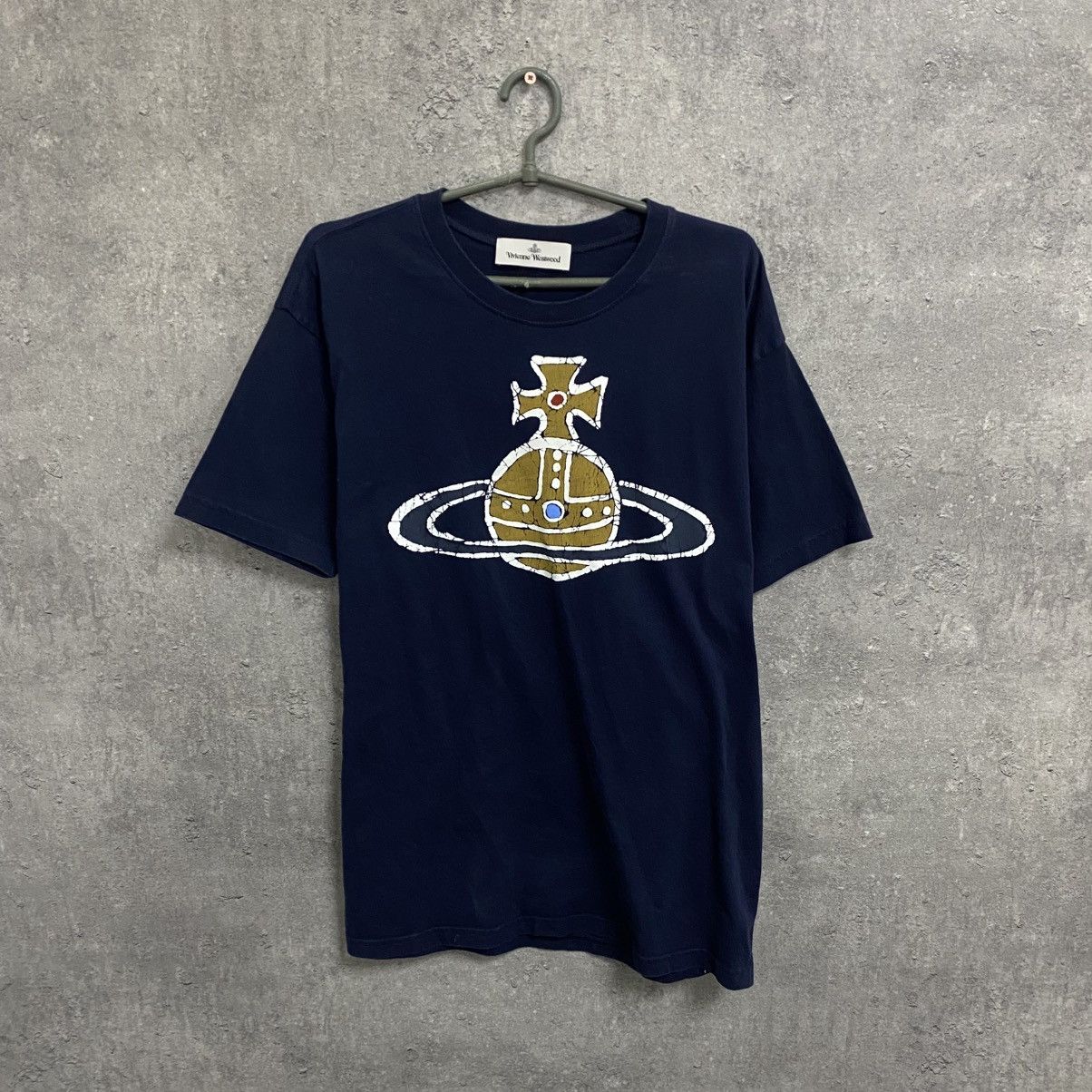 Vivienne Westwood Vivienne Westwood Big Logo T-Shirt Size US XL / EU 56 / 4 - 1 Thumbnail