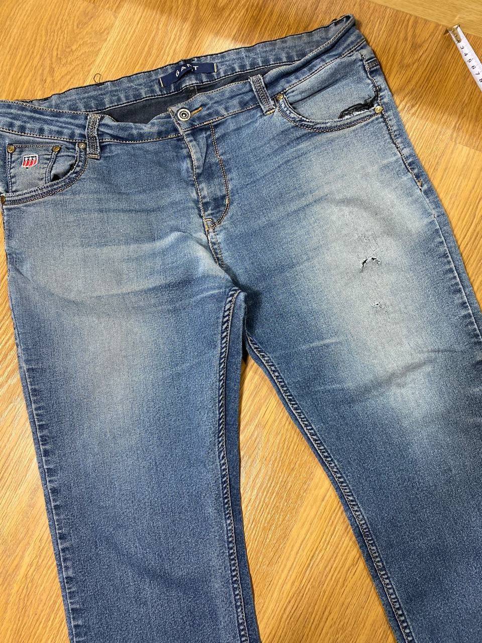 Other Gant Men Jeans Denim Pants Trousers Straight Regular Fit Size US 32 / EU 48 - 16 Thumbnail