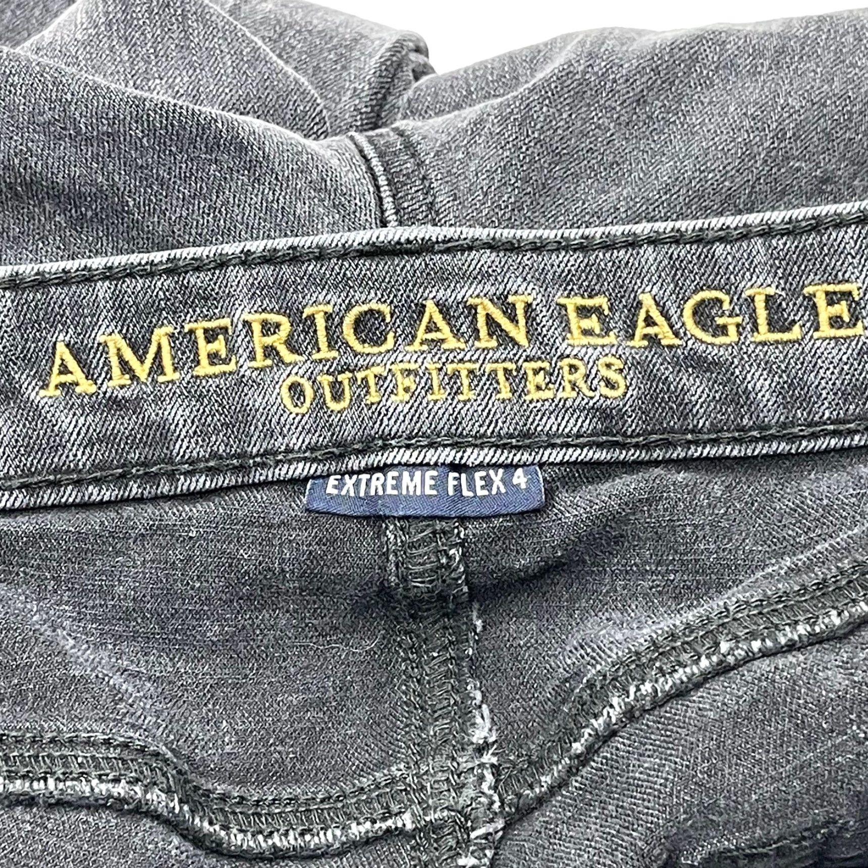 American Eagle Outfitters American Eagle Jeans Men 30x36 Slim Straight Denim Gray 5-Pocket Stretch Casual Grunge Vintage No (remove? vintage says No; not allowed to add info). Size US 30 / EU 46 - 3 Thumbnail