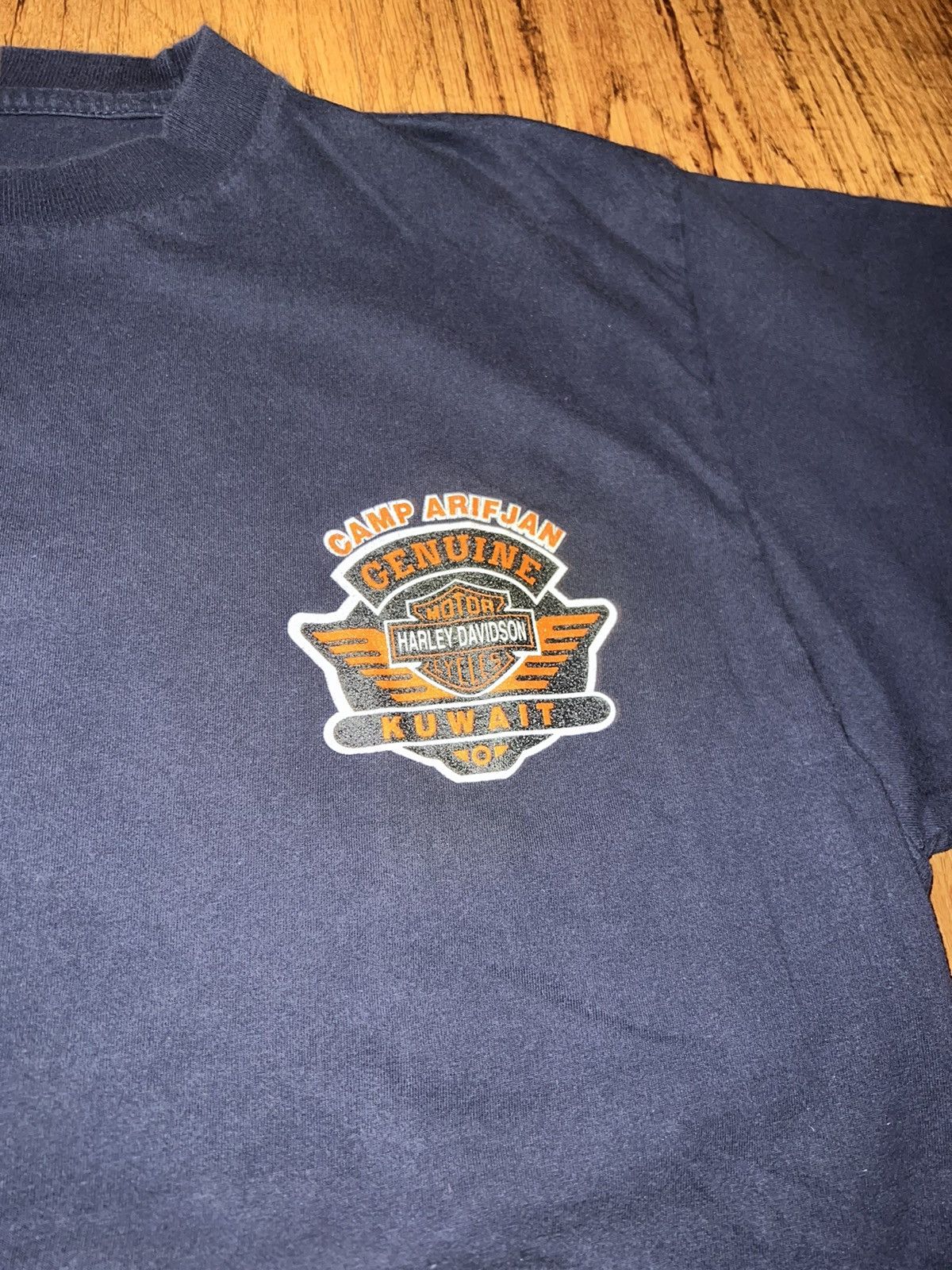 Harley Davidson × Vintage VINTAGE KUWAIT HARLEY DAVIDSON Size US L / EU 52-54 / 3 - 7 Thumbnail