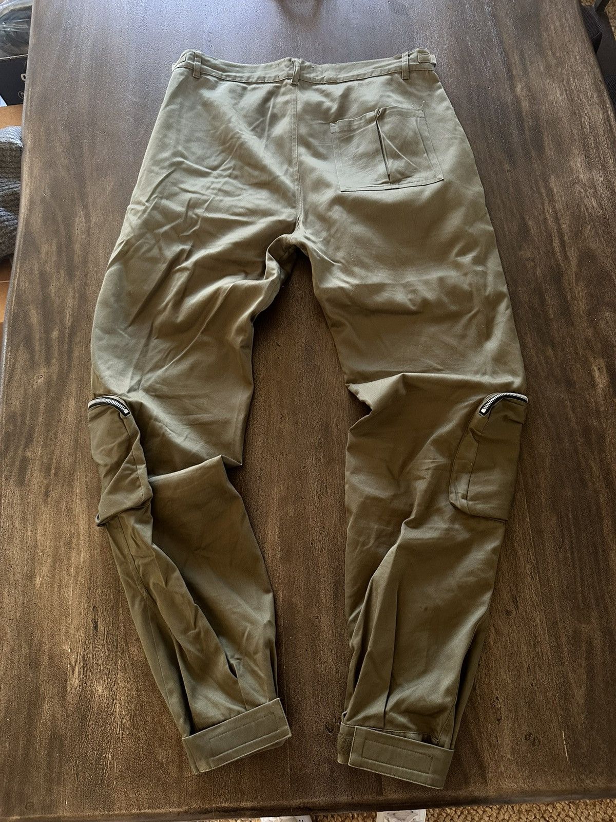 Represent Clo. Green Cargo Pants FW19 - Medium Size US 32 / EU 48 - 2 Thumbnail