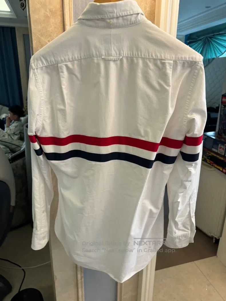 Thom Browne Thom Browne Oxford Cloth Shirt Size US L / EU 52-54 / 3 - 2 Thumbnail